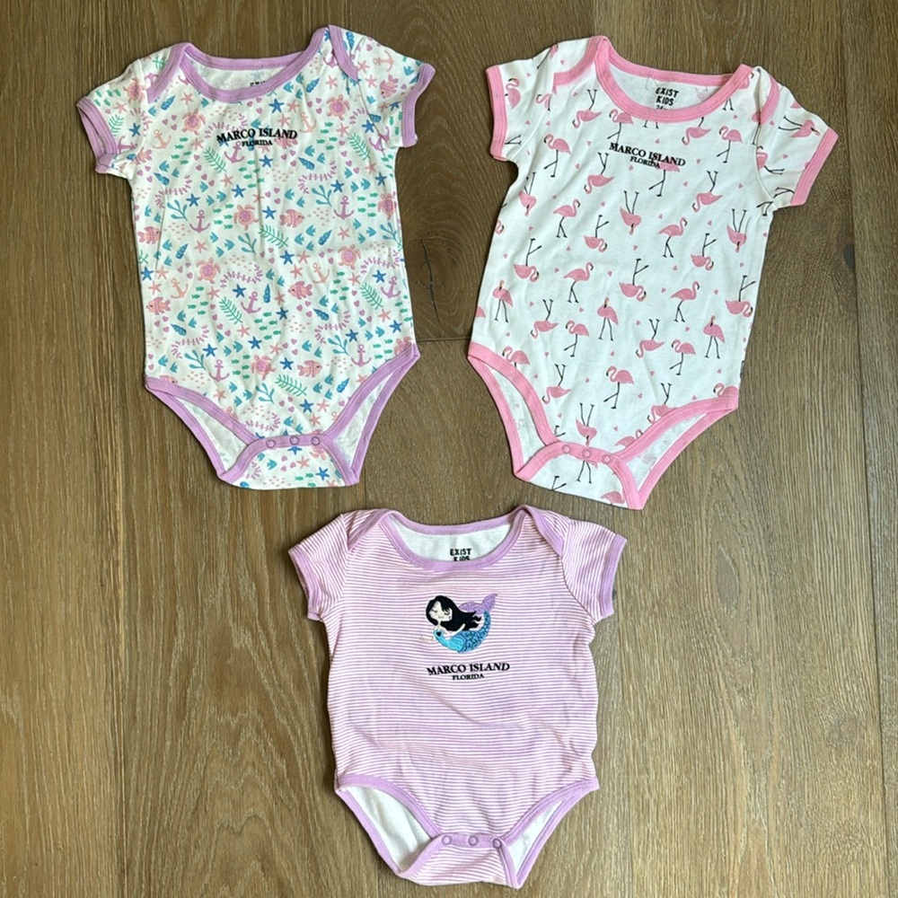 Marco island Florida onesie bundle (3)